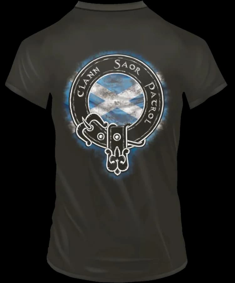 Clann Saor Patrol — T-Shirt, Hinten